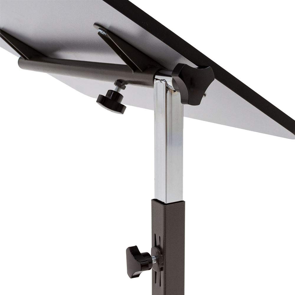 Silver Spring Tilting Overbed Table: Industrial & Scientific