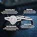 Newshe Jewellery Wedding Engagement Ring for Women Bridal Set AAAAA Cz 925 Sterling Silver 1.3Ct Pear White Size 4-13