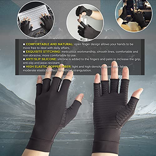 Compression Gloves, Copper Arthritis Gloves Can Relieve Joint Pain