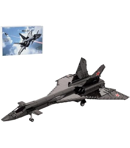 Amazon.com: KAROYD Soviet Supersonic Fighter-Interceptor MIG-31