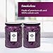 Aromatherapy Scented Candles - Great for Minimalistic Home Decor, Stress Relief, and Gift Set of Two 16 Ounce Mason Jar Candles (Island Orchid)