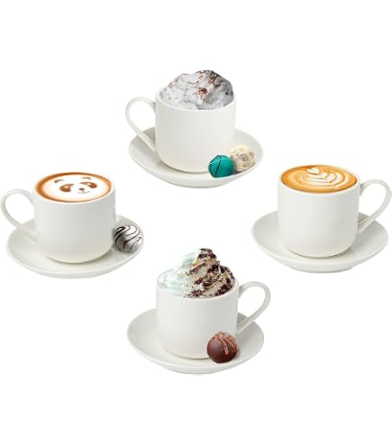 Images D'Orient Coffret Cadeau 2 En 1 : Boîte Métal Élégante + 2 Tasses Espresso 90ml En Porcelaine Aux Motifs Orientaux Colorés