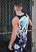 INTO THE AM The Lost Astronaut Men's Sleeveless Tank Top Shirt (Medium)