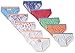 Hanes Girls' 100% Cotton Tagless Bikini Panties, Multipack, Assorted 10-Pack, 6