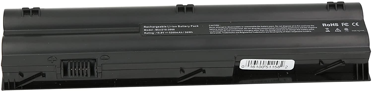 646657-251 646755-001 646757-001 A2Q96AA HSTNN-DB3B HSTNN-LB3A HSTNN-LB3B HSTNN-YB3A HSTNN-YB3B LV953AA MT03 MT06 TPN-Q101 TPN-Q102 Laptop Battery Replacement for HP 3115m Mini (10.8V 5200mah)