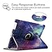 Fintie iPad 2/3/4 Case - 360 Degree Rotating Stand Smart Case Cover for Apple iPad with Retina Display (iPad 4th Generation), iPad 3 & iPad 2 (Automatic Wake/Sleep Feature) - Galaxy