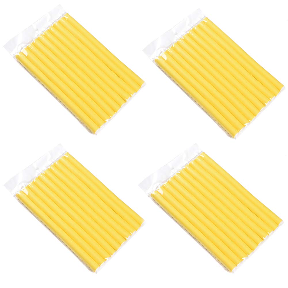 Valentines Day Gifts Foam Curler Roller Flex Rods Reusable Cable Ties/Wrap to Organize Cords Random Color Diamerter 1.6cm(4pack)