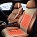 KINGLETING Heated Seat Cushion with Intelligent Temperature Controller. (12Volt,Beige)