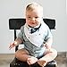 BABY BANDANA DROOL BIBS WITH SNAPS, Unisex 6-Pack Gift Set for Drooling and Teething, 100% Organic Cotton, Soft, Super Absorbent, Hypoallergenic - Baby Shower Gift Set by Wallabuny