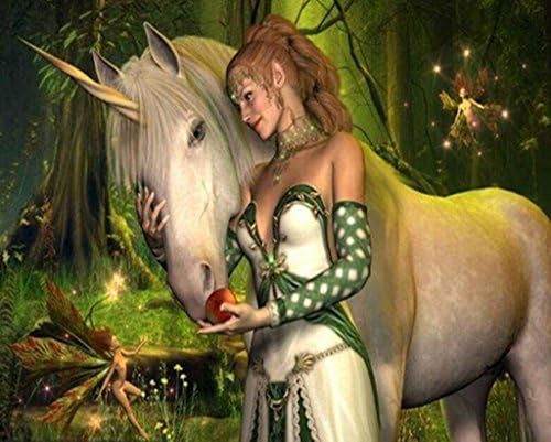 Paint By Number 16" X 20" Kit (Framed) Unicorn
