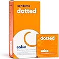 Hello Cake Dotted Condoms, Premium Silicone Lubricated Latex Condoms with Stimulating Studded Texture for Men, BPA Free, Fragrance-Free, Glycerin Free – 12 Count