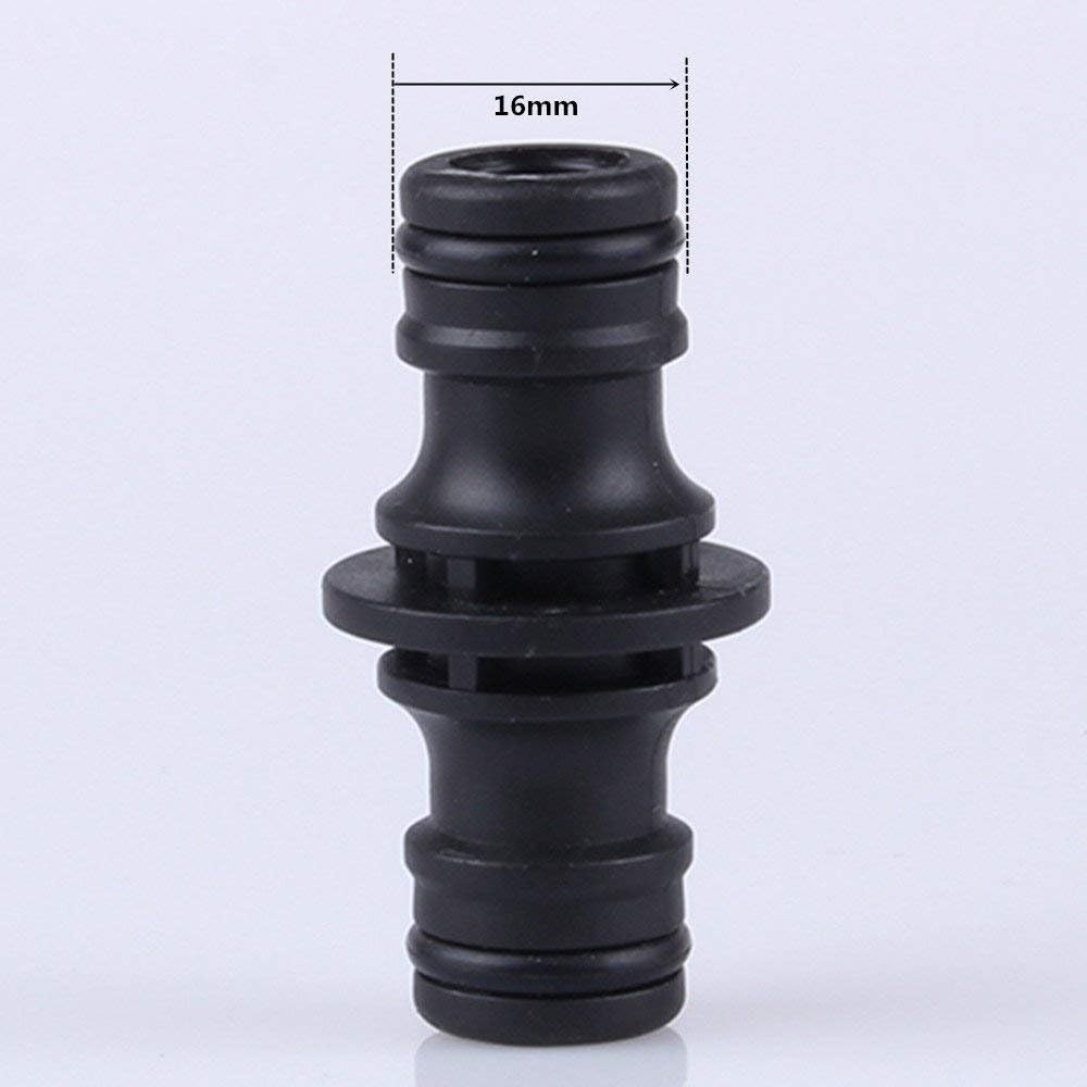 Topways® 6 Pack Double Male Hose End Connector Extender for Join Garden Hose Pipe Tube, T Double Male 6 Pack, Klein - Image 5