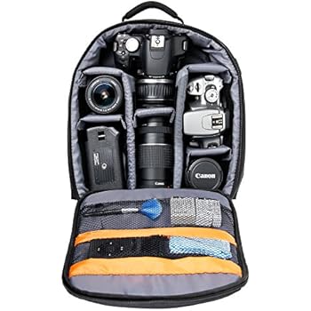 Amazon.com : DURAGADGET 14 inch Padded Camera Rucksack Backpack Bag