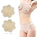 Hiramex 40 Pairs Nipple Breast Covers, Disposable Breast Pasties Adhesive Bra Nippleless Cover (Black)