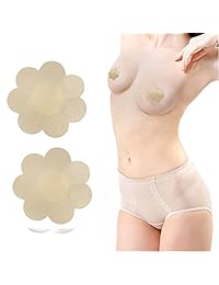 Protector de pecho para pezón, desechable, adhesivo para sostener sin pezón., Talla única Se ajusta a la mayoría