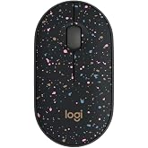 Logitech 910-007281 M340 Design Collection Wireless Mouse - Speckles (Renewed)