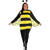 Amscan Black & Yellow Queen Bee Costume Set - Plus