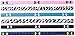 Under Armour Women's Graphic Mini Headbands - 6 Pack, Pink Craze (645)/White, One Size Fits All