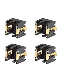 uxcell CR1616 - Soporte para pilas de botón horizontal, color blanco), a18061300ux0321