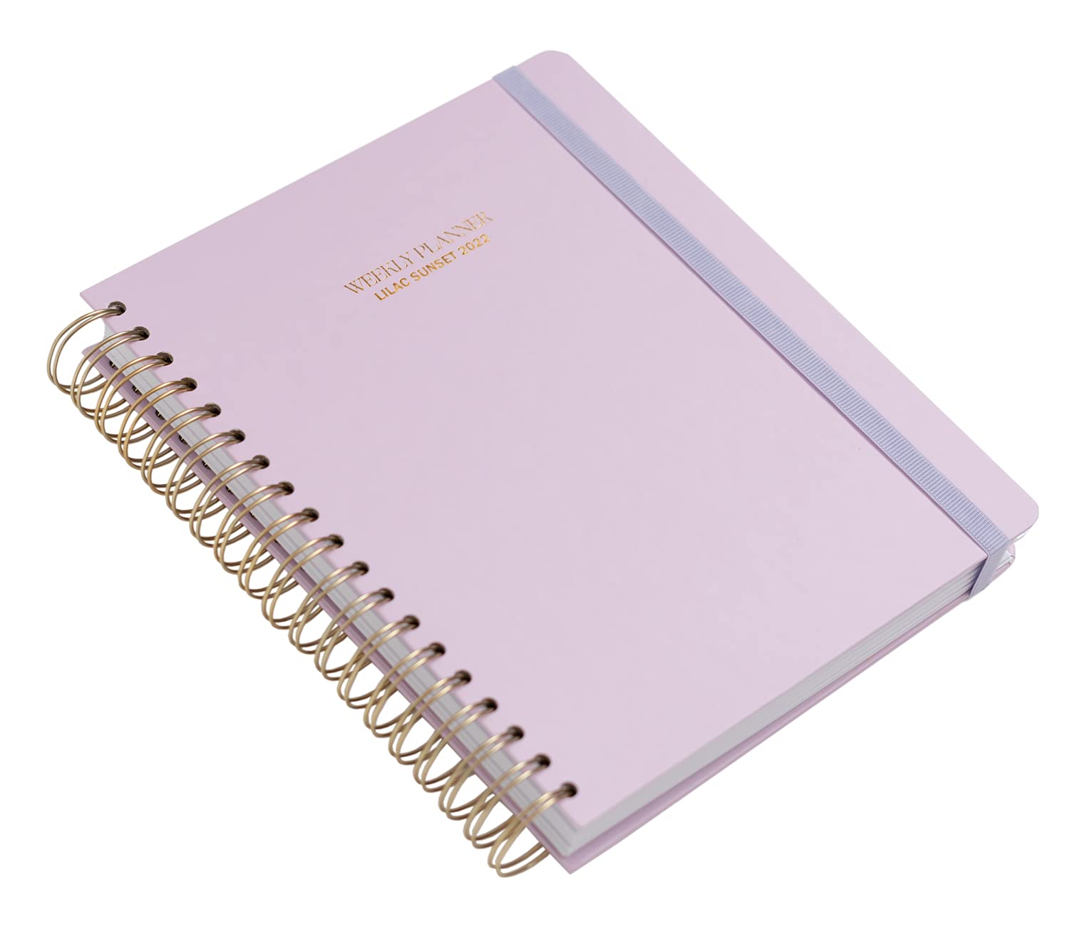 Kokonote Official Lilac Sunset 2022 Week To View Diary - 2022 Weekly Planner - A5 Planner With Stickers and Pocket - 2022 Diary