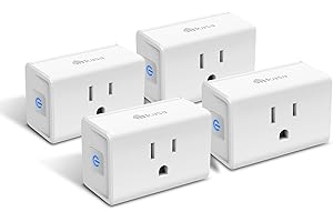 Kasa Smart Plug Mini 15A, Smart Home Wi-Fi Outlet Works with Alexa, Google Home & IFTTT, No Hub Required, UL Certified, 2.4G