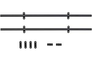 LKCBITION 8FT Rolling Library Ladder Extention Track, Only Track,Not Including Ladders and Wheels