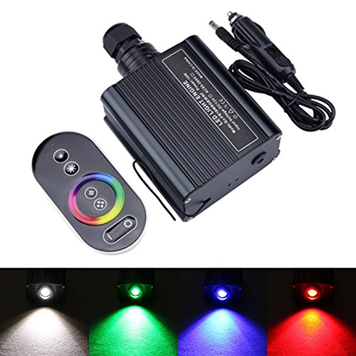 16W LED Engine Driver for Car RGB LED Fiber Optic Star Ceiling Light Kit + 2.4G Touch Remote Controll