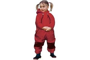 TUFFO Muddy Buddy Rain Suit, Red, 24 Months