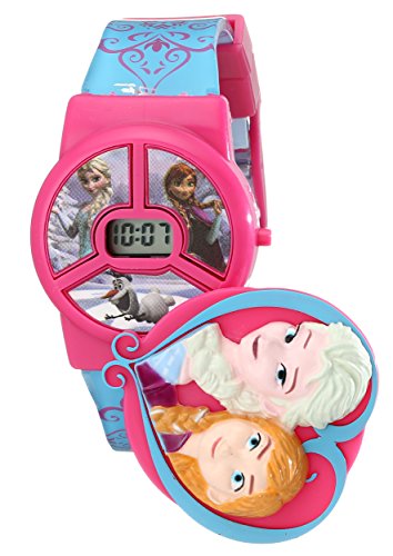 Disney Kids' FNFKD040 Frozen Musical Watch with Detachable Case Cover