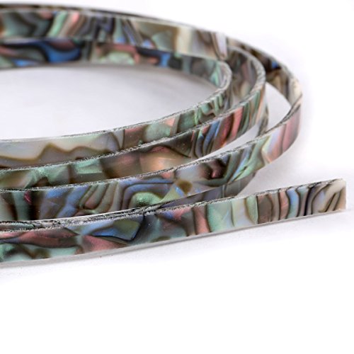 Musiclily Plastic Guitar Binding Purfling Strip 1650 x 6 x 1.5 mm