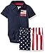 The Children's Place Baby Boys' USA Polo Set