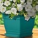 ALMI Plastic Accent Square Planter Drip Tray 10.5-Inch Ideal for 14-inch – for Plants, Flowers, Pot, Indoor, Outdoor – Turquoisethumb 3