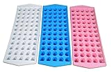 Tzipco's Ice Cube Tray Mini Ball Shape, Each Tray Makes 60 Ice Balls (3 Pack)