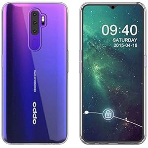 Captor Cover Trasparente per Oppo A9 2020 / A5 2020 / A11X, Custodia TPU in Silicone Flessibile Morbida e Sottile… - immagine 3