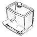 Topix Acrylic Makeup Cotton Ball Swabs Q-tips Holder Cosmetic Storage with Lid