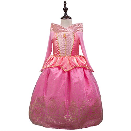 Katoot@ Sleeping Beauty Princess costume spring autumn girl Aurora Dresses party Costume