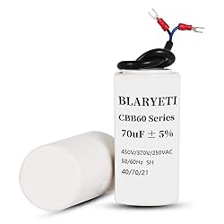 BLARYETI CBB60 70uF Motor Running Capacitor Start
