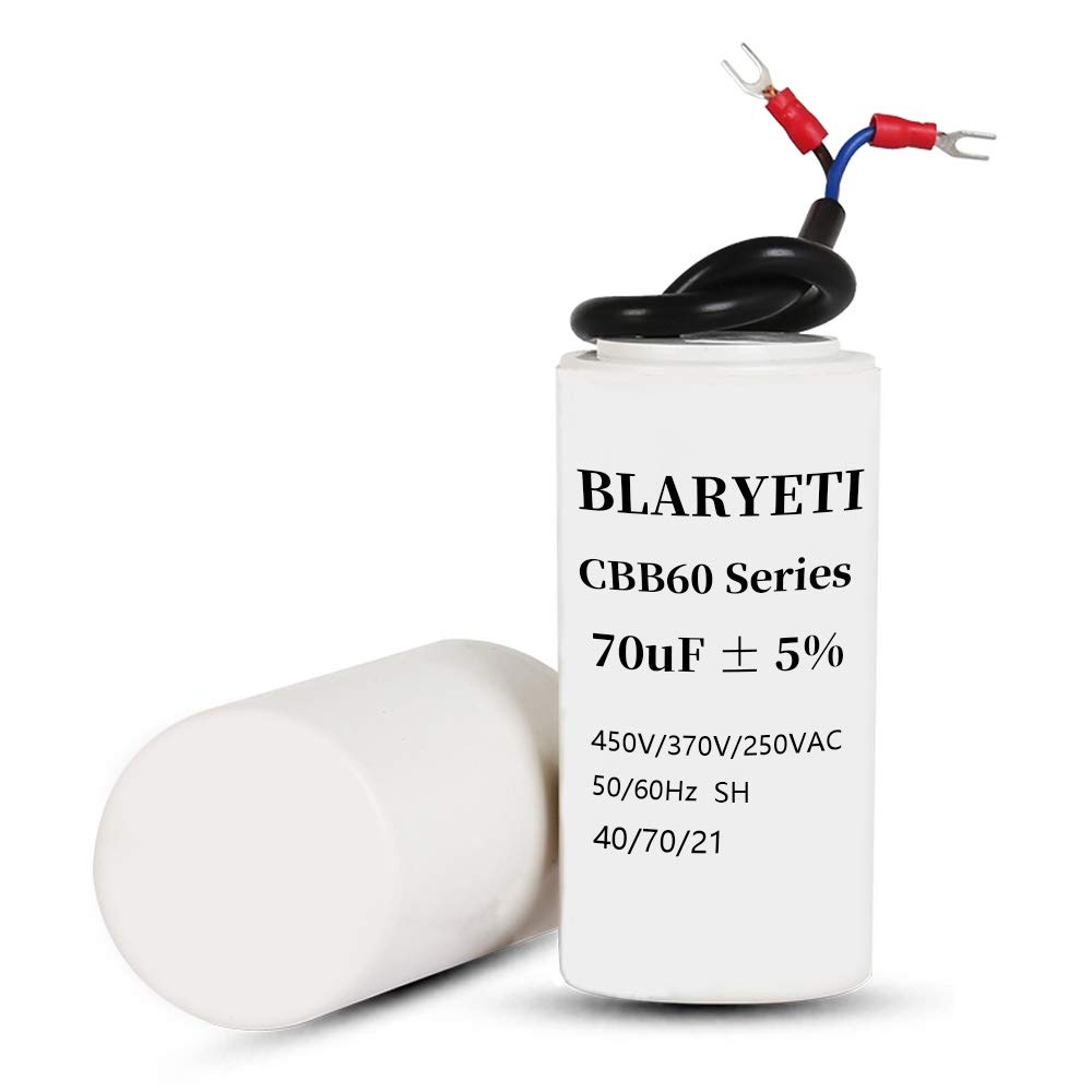BLARYETI CBB60 70uF Motor Running Capacitor Start