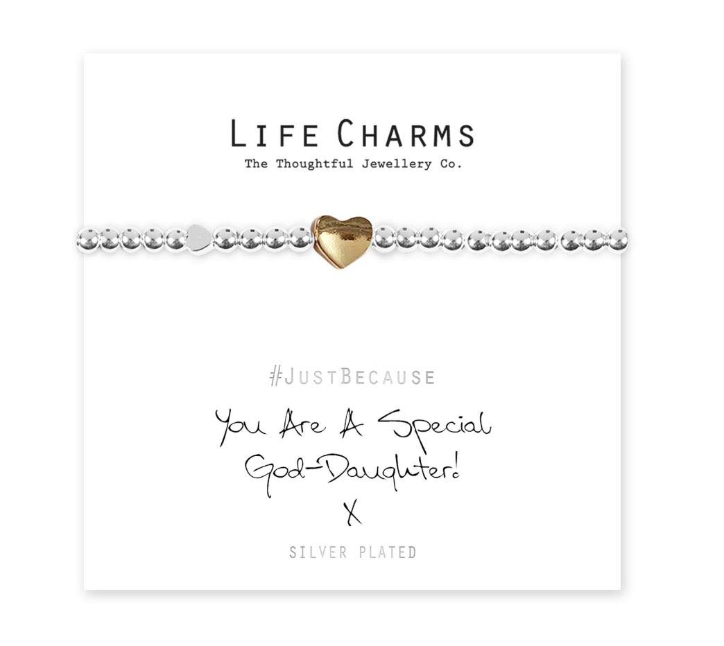 Life Charms You are A Special Goddaughter Bracelet