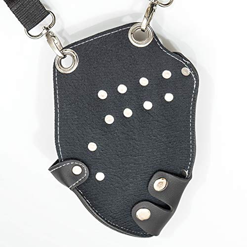 Professional Hairdressing Waist Pouch - PU Leather Styling Tools Bag For Barbers