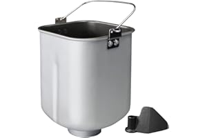 KITCHENARM Non-Stick Bread Pan with Kneading Paddle for Kitchen Arm 2LB Vertical Bread Maker KA8520 KA8510 Teflon Coated - Cu