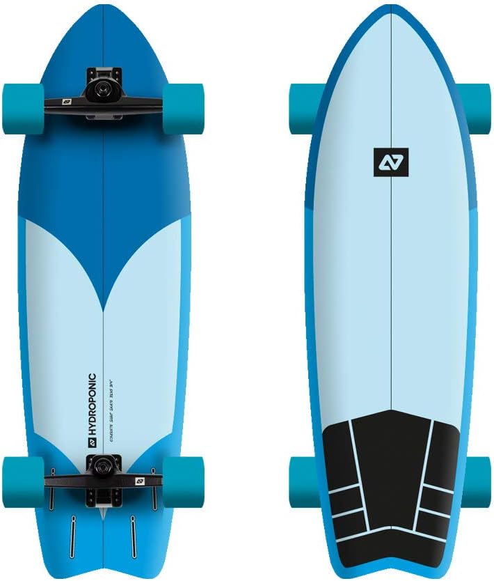 Hydroponic Skate 30, 875"X9" Full, Unisex Adult, Blue