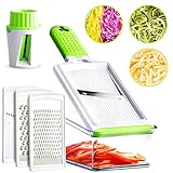 Cheese Grater, Mandoline Slicer, Vegetable Grater, Fine & Coarse, Zester & Cheese Shredder, Graters For Kitchen
