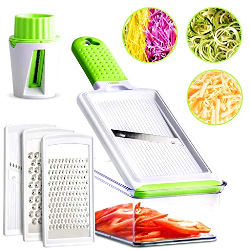 Cheese Grater, Mandoline Slicer, Vegetable Grater, Fine & Coarse, Zester & Cheese Shredder, Graters For Kitchen