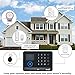 HAUSBELL Alarm Home Security System, 3G & WiFi 2in1 Wireless Smart GSM Security Alarm 433MHz GSM Apartment Home Business Office with Full Touch Screen, Auto Dial and APP Remote Control DIY Kits