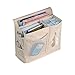 Gobuy Bedside Sofa Caddy Oxford Fabric Storage Bag Accessory TV Remote Book Organizer