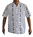 Men's Panel Turtle Palm Tree Hawaiian Aloha Shirt