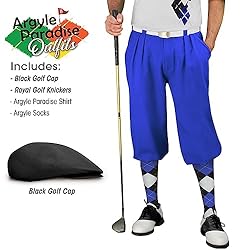Argyle Paradise Outfit - Mens GGGG: Black Royal