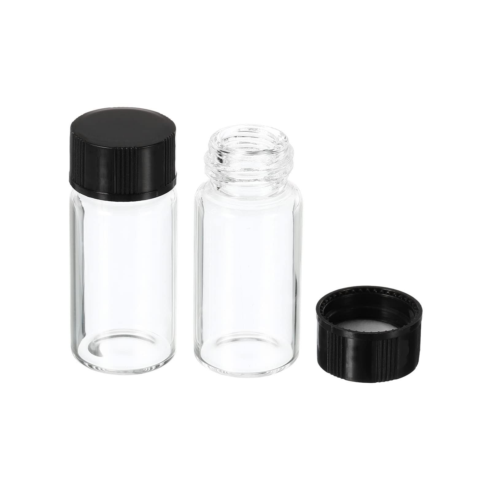 PATIKIL 5mL Reagent Media Bottle, 30 Pack Round