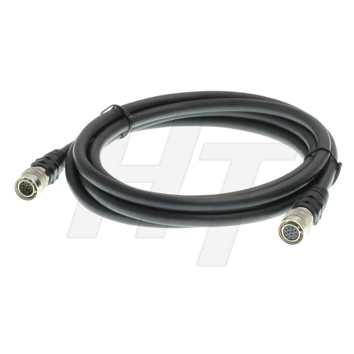 DXC-950 990 Cable 12 Pin Hirose Male to Female for Sony Hitachi CCD Camera CCXC-12P01N (1 meter)